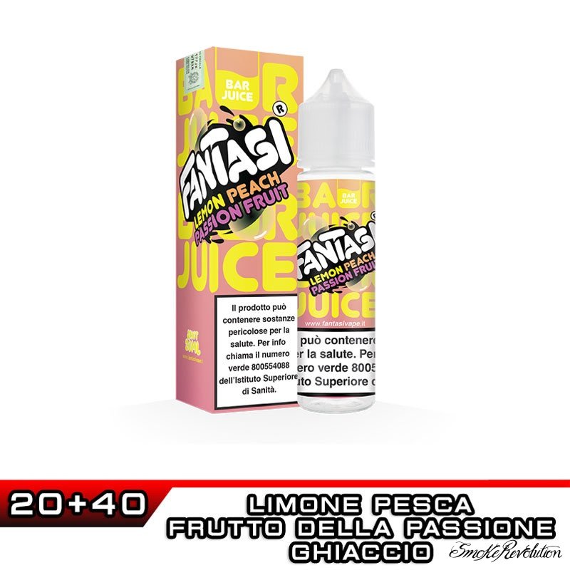 Lemon Peach e Passion Fruit